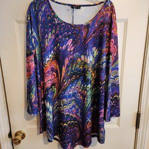 swing tunic, NWT, 3X